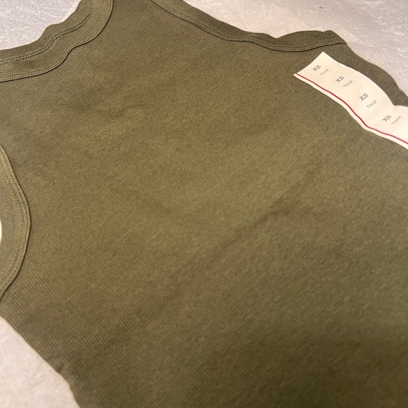 Olive Green Tank Top - Picture 1 of 1